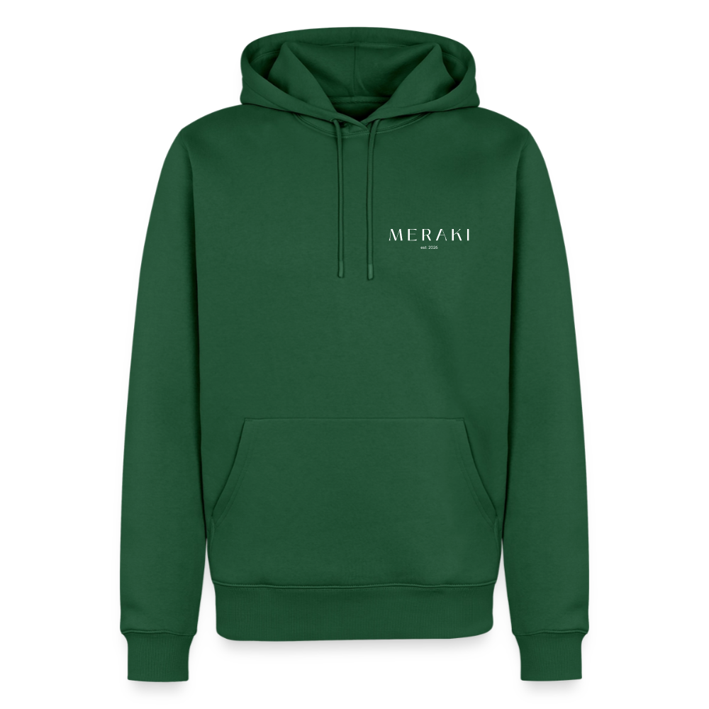 Männer Premium Hoodie - Flaschengrün