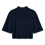 Boxy Frauen Recyceltes 1/2 Sleeved T-Shirt by Stanley/Stella - Navy