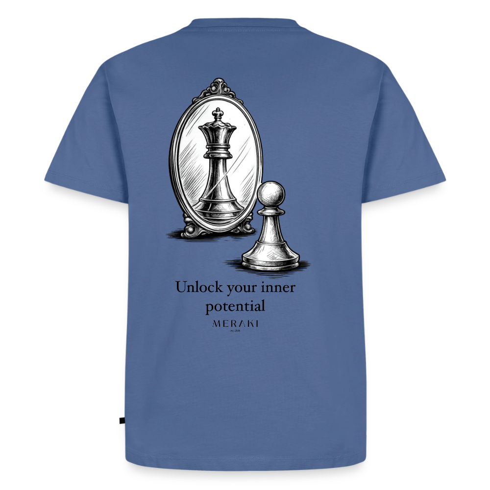 Männer Premium T-Shirt - Taubenblau