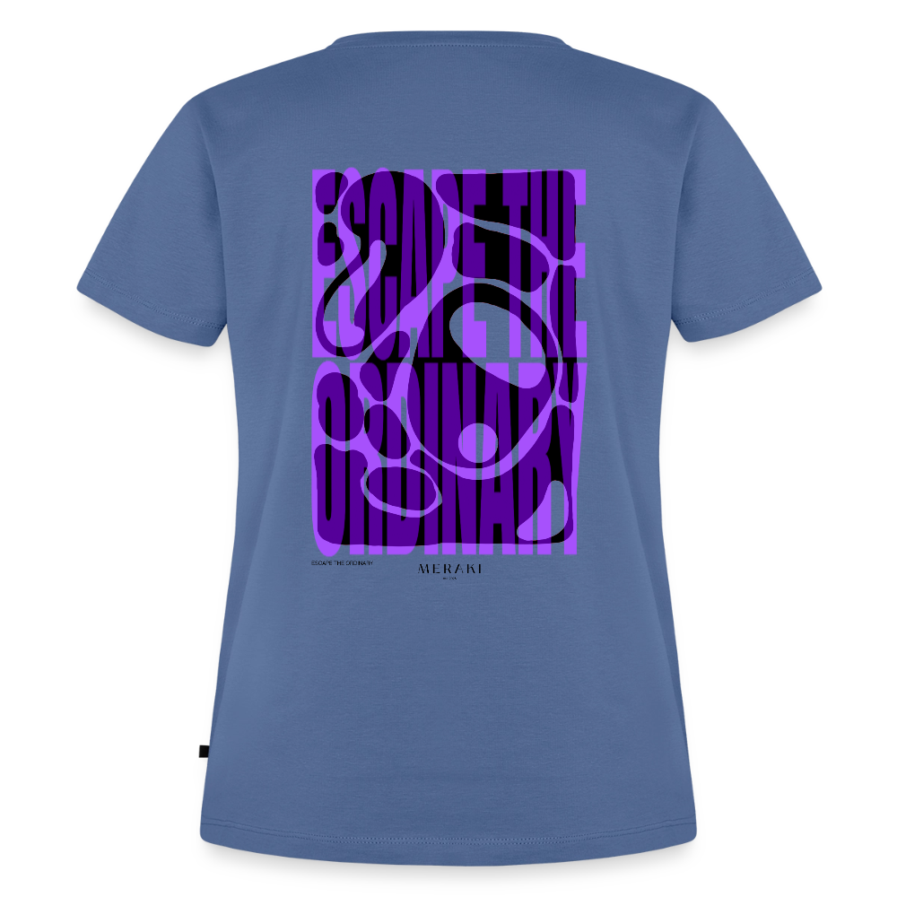 Frauen Premium T-Shirt - Taubenblau