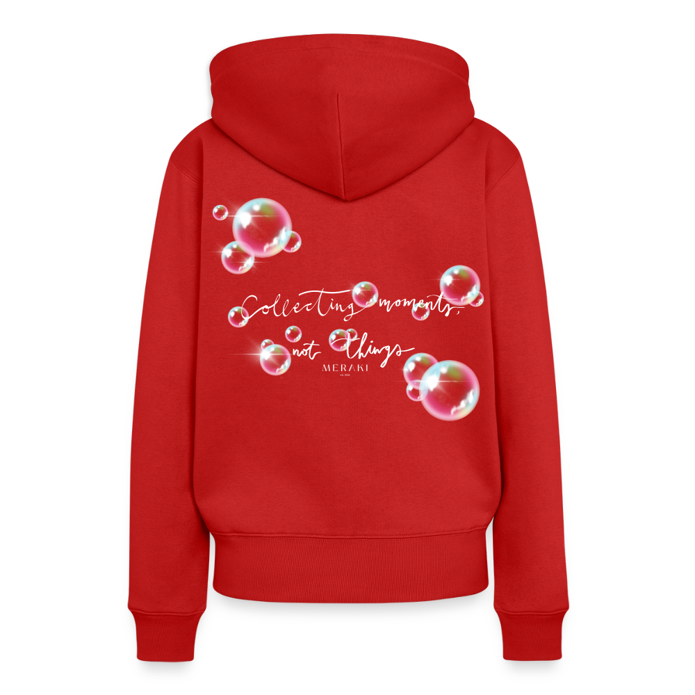 Frauen Premium Hoodie - Rot