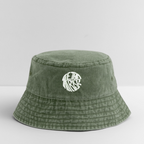 Vintage Bucket Hat - Olivgrün vintage