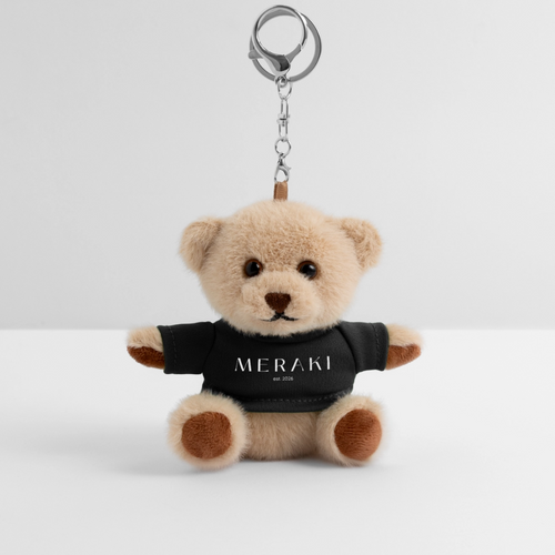 Teddy Schlüsselanhänger - Schwarz