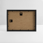 Gerahmtes Poster (37 × 27 cm) - Schwarz