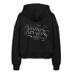 Stanley/Stella Boxy Frauen Bio Zip Hoodie Ida - Schwarz