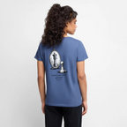Frauen Premium T-Shirt - Taubenblau