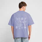 Stanley/Stella Oversized Unisex Bio T-Shirt Blaster 2.0 - Violett