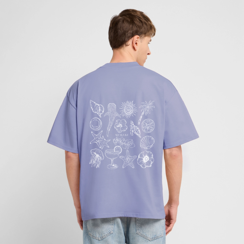 Stanley/Stella Oversized Unisex Bio T-Shirt Blaster 2.0 - Violett