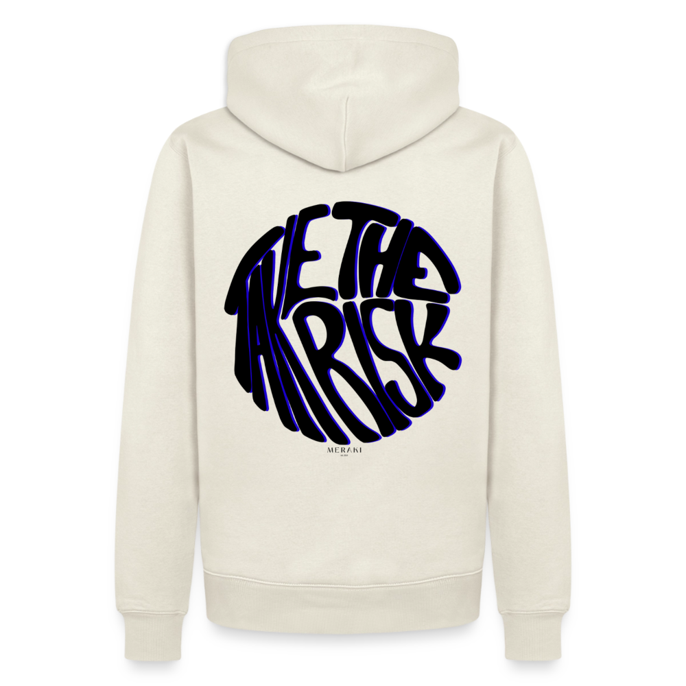 Männer Premium Hoodie - Naturweiß