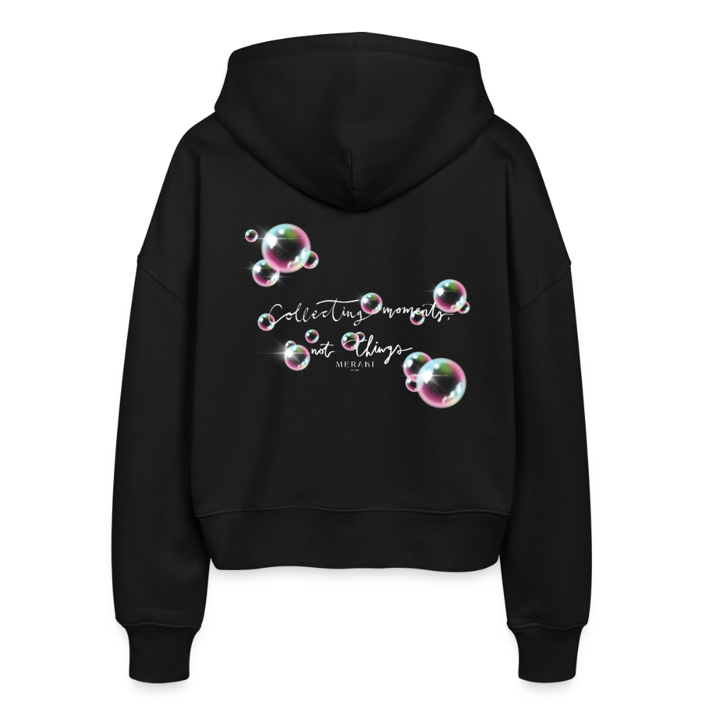 Stanley/Stella Boxy Frauen Bio Zip Hoodie Ida - Schwarz