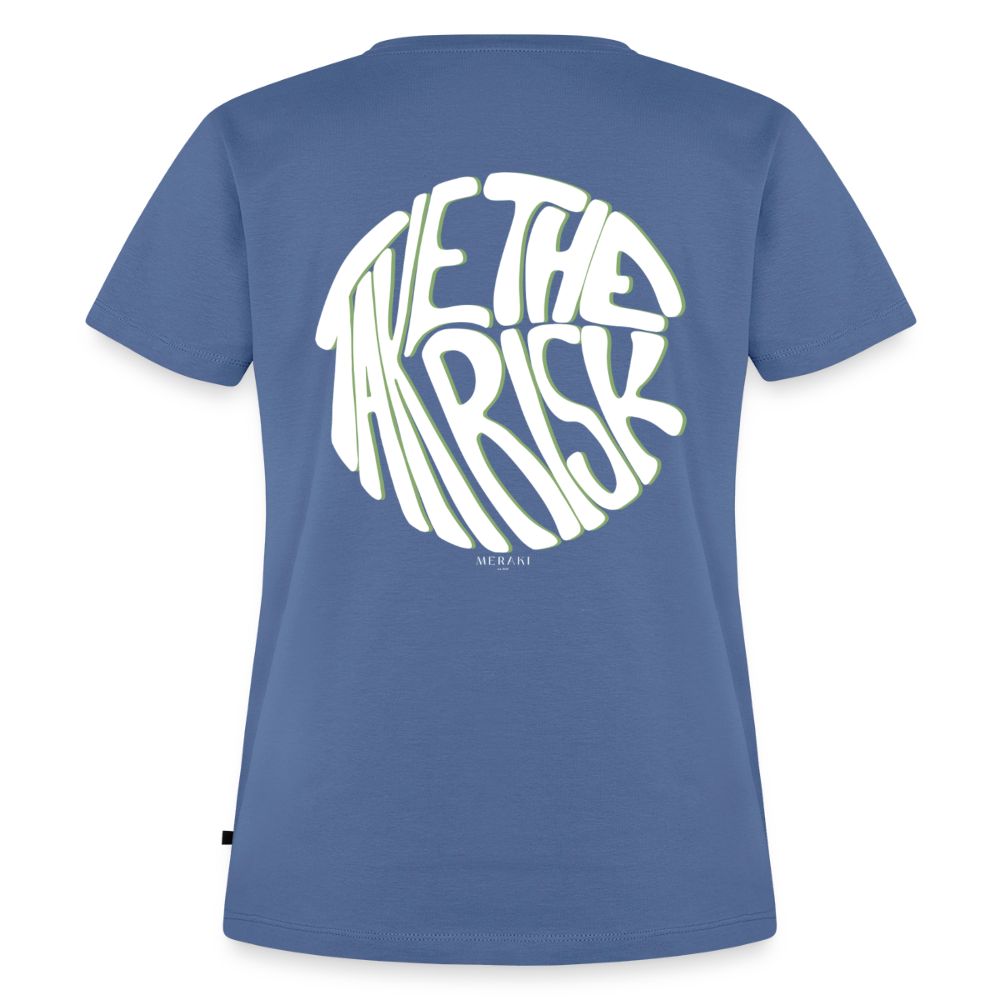 Frauen Premium T-Shirt - Taubenblau
