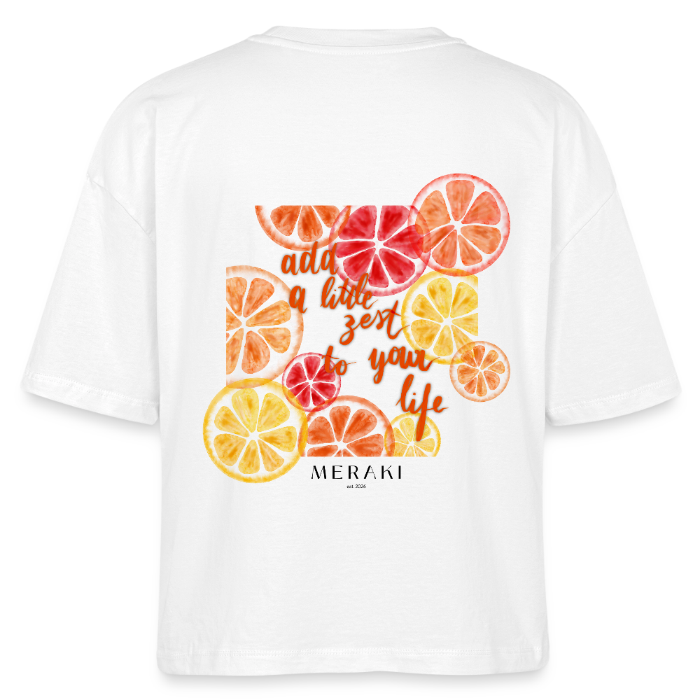 Stanley/Stella Frauen Boxy Bio-T-Shirt Nova - Weiß