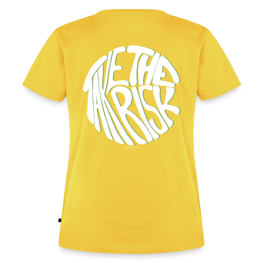 Frauen Premium T-Shirt - Sonnengelb