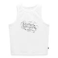 Cropped Frauen Organic Tank Top - Weiß