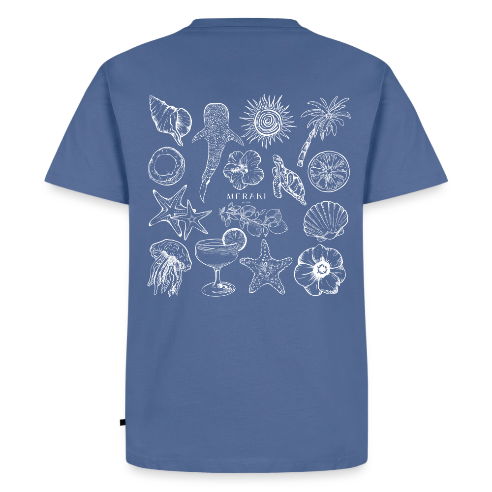 Männer Premium T-Shirt - Taubenblau