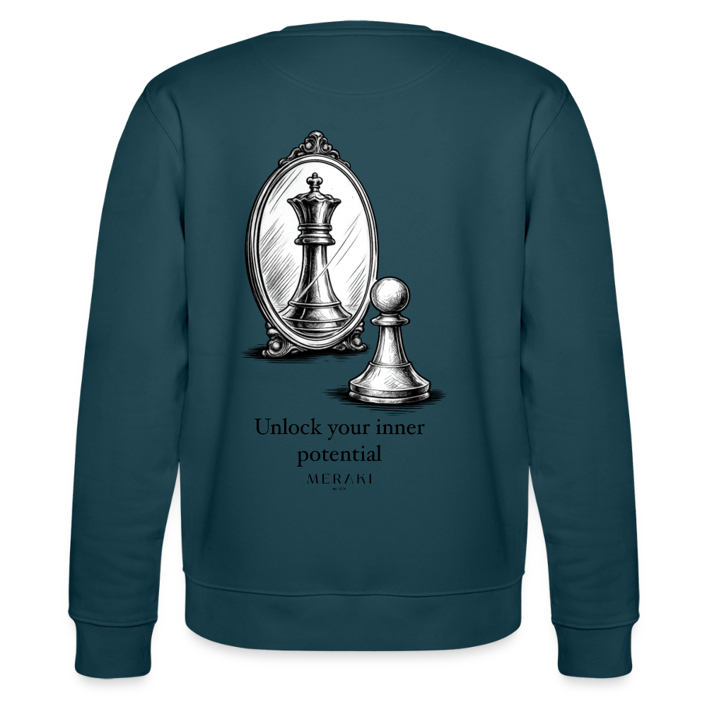 Stanley/Stella Unisex Bio-Sweatshirt CHANGER - Dunkles Petrol