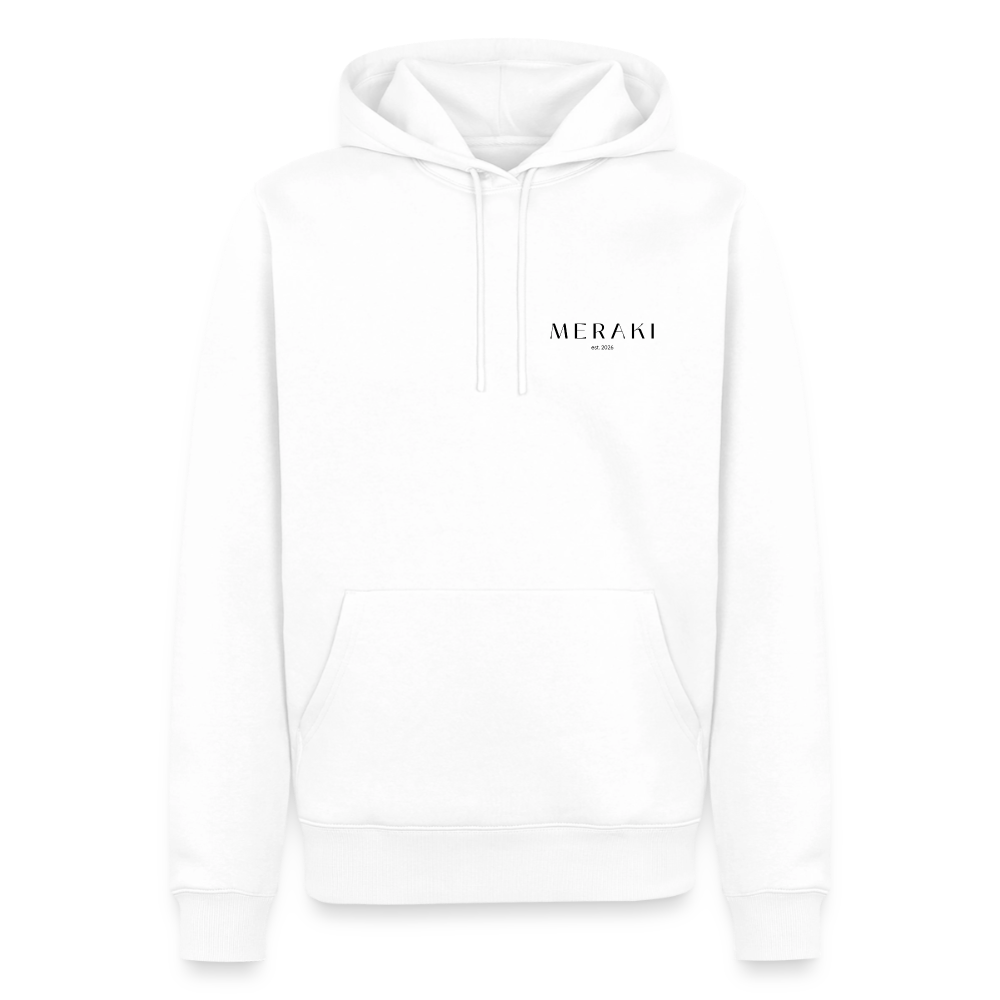 Männer Premium Hoodie - Weiß