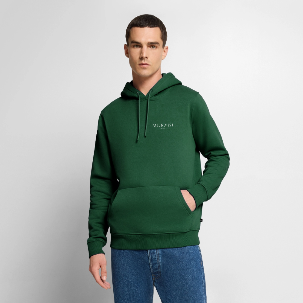 Männer Premium Hoodie - Flaschengrün