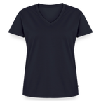 Frauen Bio-T-Shirt mit V-Ausschnitt von Stanley & Stella - Navy