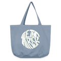 Vintage-Washed Shopper - vintage light blue