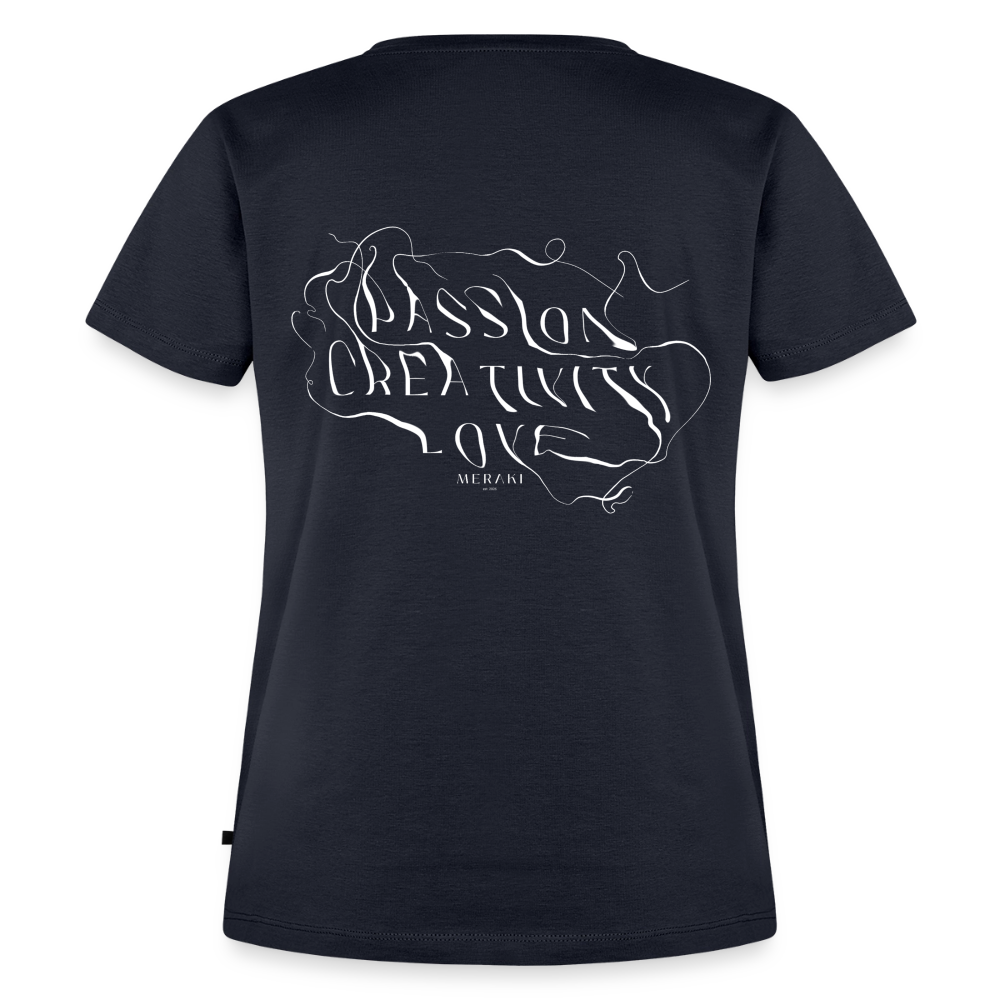 Frauen Premium T-Shirt - Navy