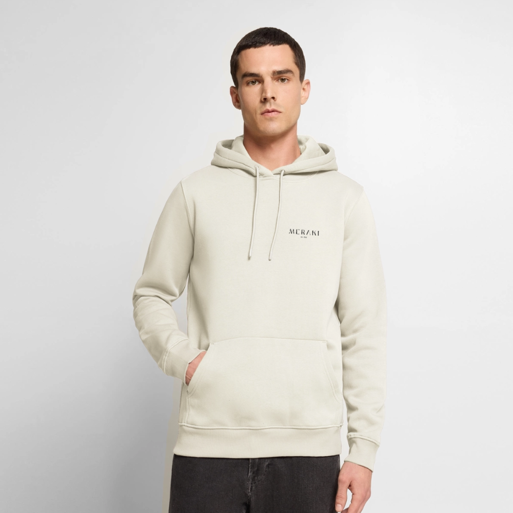 Männer Premium Hoodie - Naturweiß