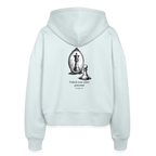 Stanley/Stella Boxy Frauen Bio Zip Hoodie Ida - Eisblau