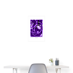 Poster 40x60 cm - Weiß