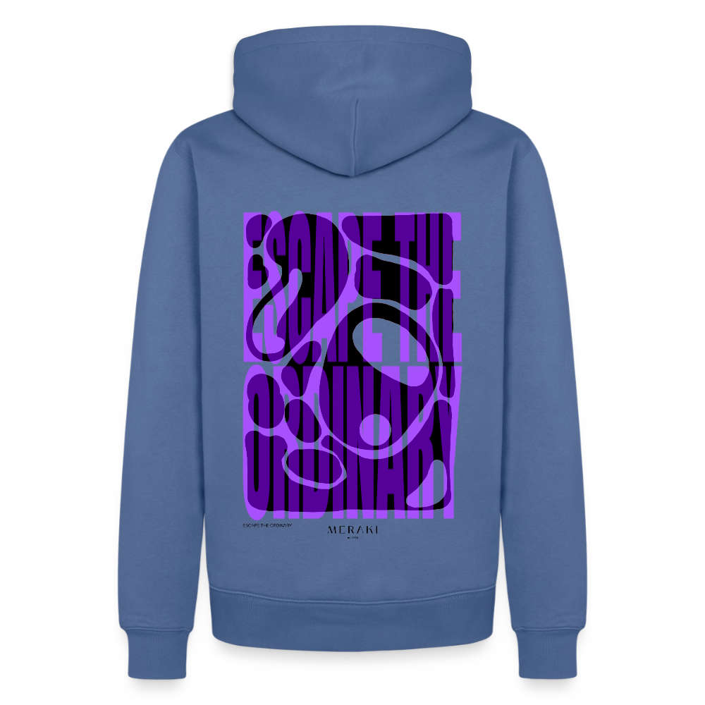 Männer Premium Hoodie - Taubenblau