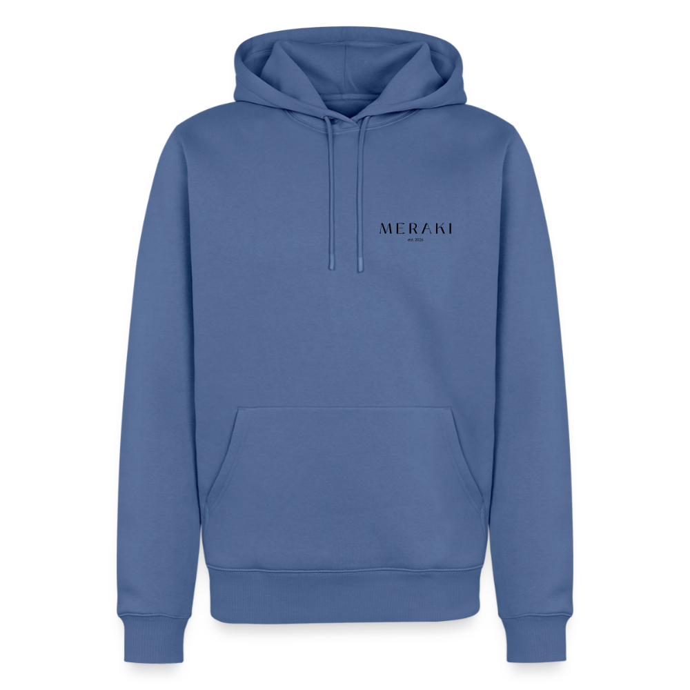 Männer Premium Hoodie - Taubenblau