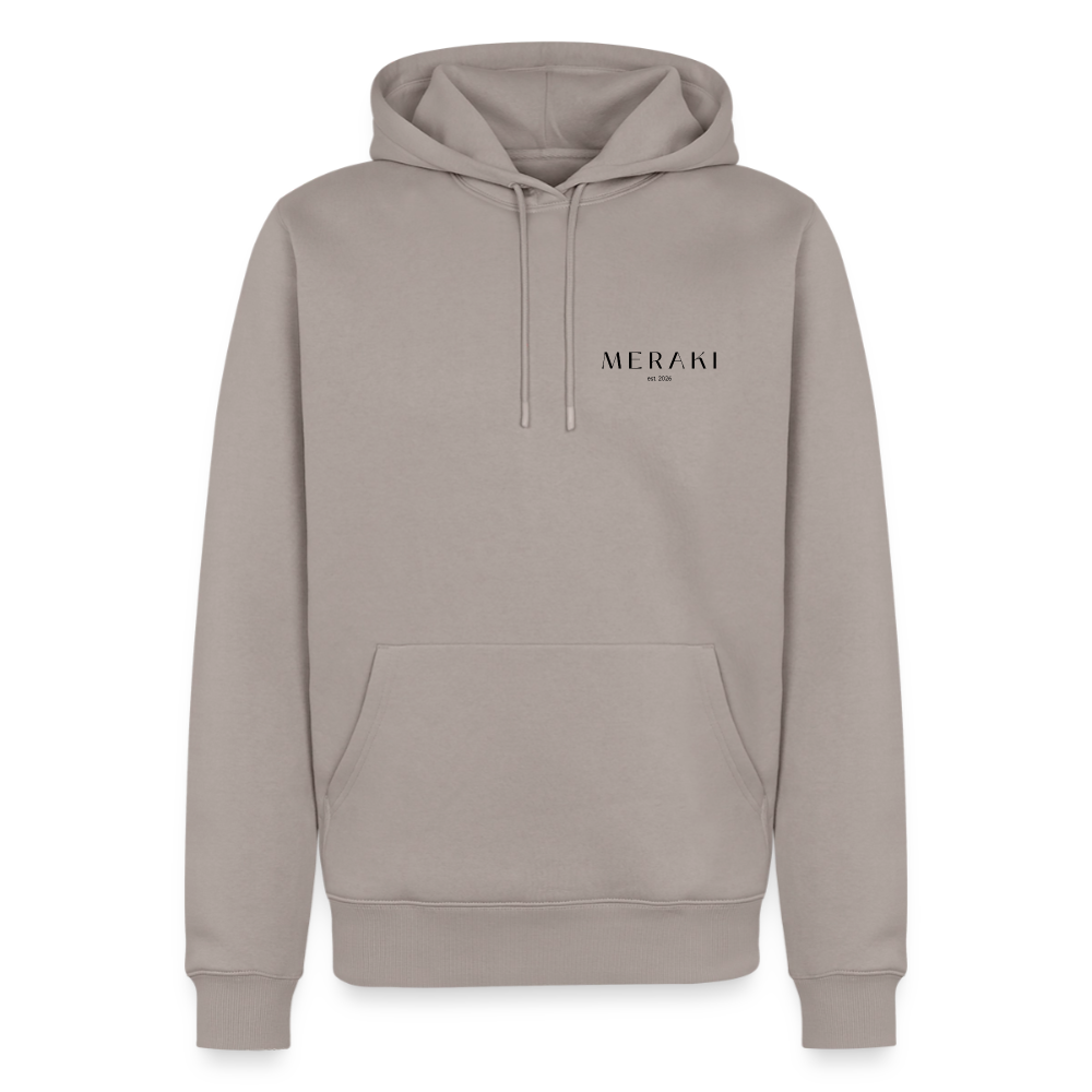 Männer Premium Hoodie - Taupe