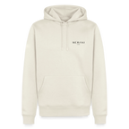 Männer Premium Hoodie - Naturweiß