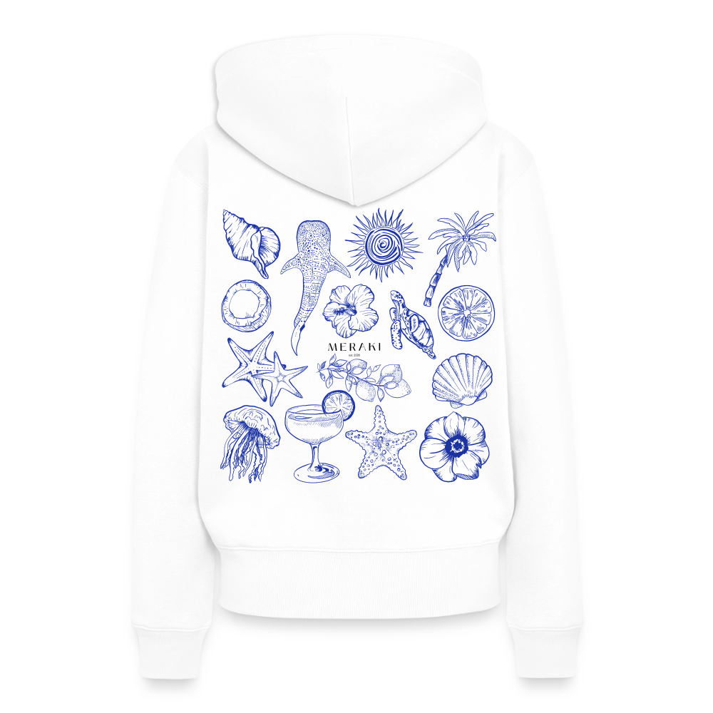 Frauen Premium Hoodie - Weiß