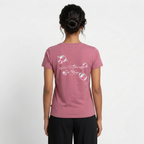 Frauen Bio-T-Shirt mit V-Ausschnitt von Stanley & Stella - Mauve