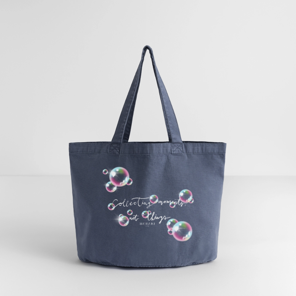 Vintage-Washed Shopper - Vintage Denim