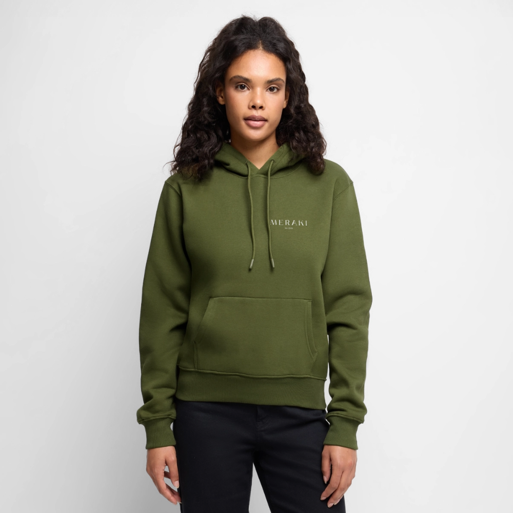 Frauen Premium Hoodie - Khaki