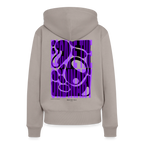 Frauen Premium Hoodie - Taupe