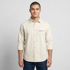 Relaxed Fit Bio Hemd - Natur