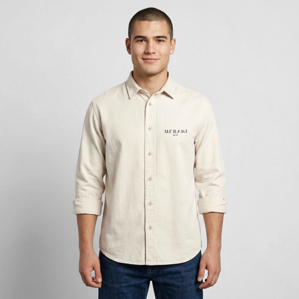 Relaxed Fit Bio Hemd - Natur