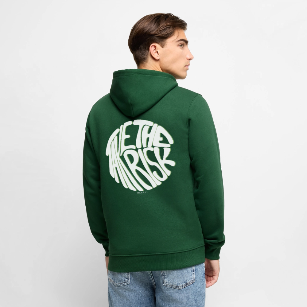 Männer Premium Hoodie - Flaschengrün