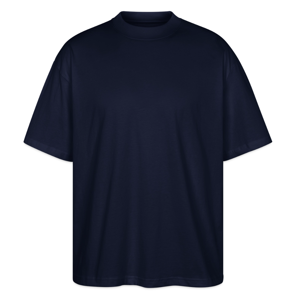 Oversized Bio T-Shirt - Seifenblasen - Navy