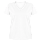 Frauen Bio-T-Shirt mit V-Ausschnitt von Stanley & Stella - Weiß