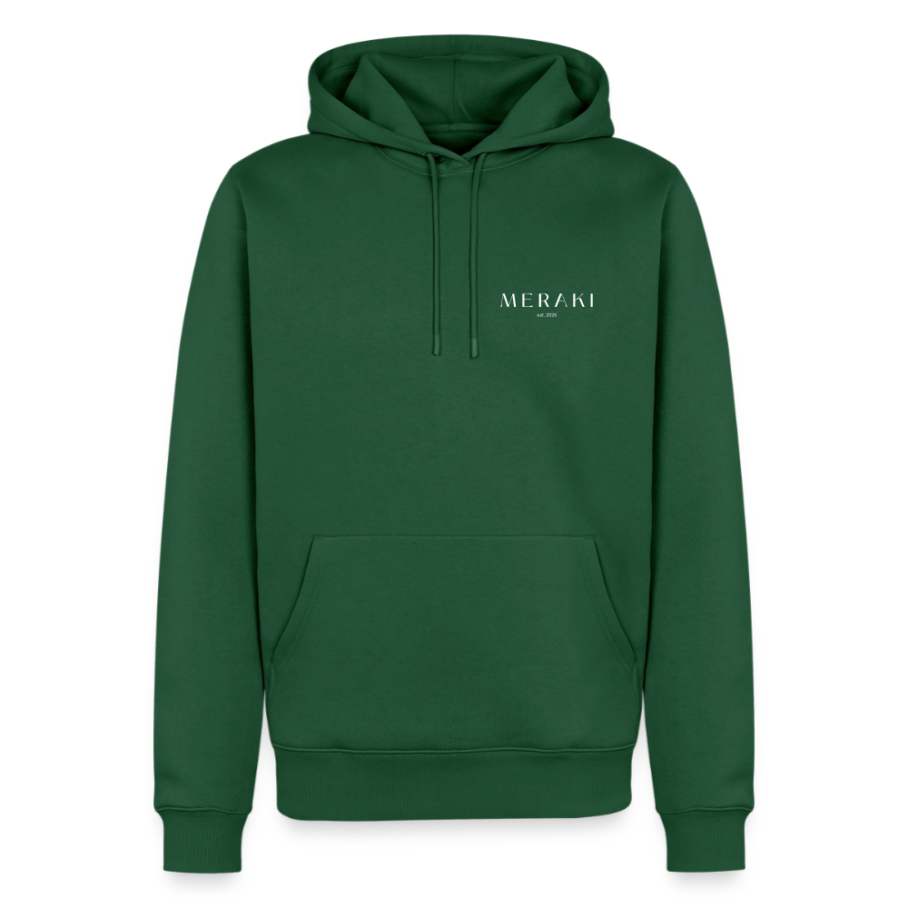 Männer Premium Hoodie - Flaschengrün
