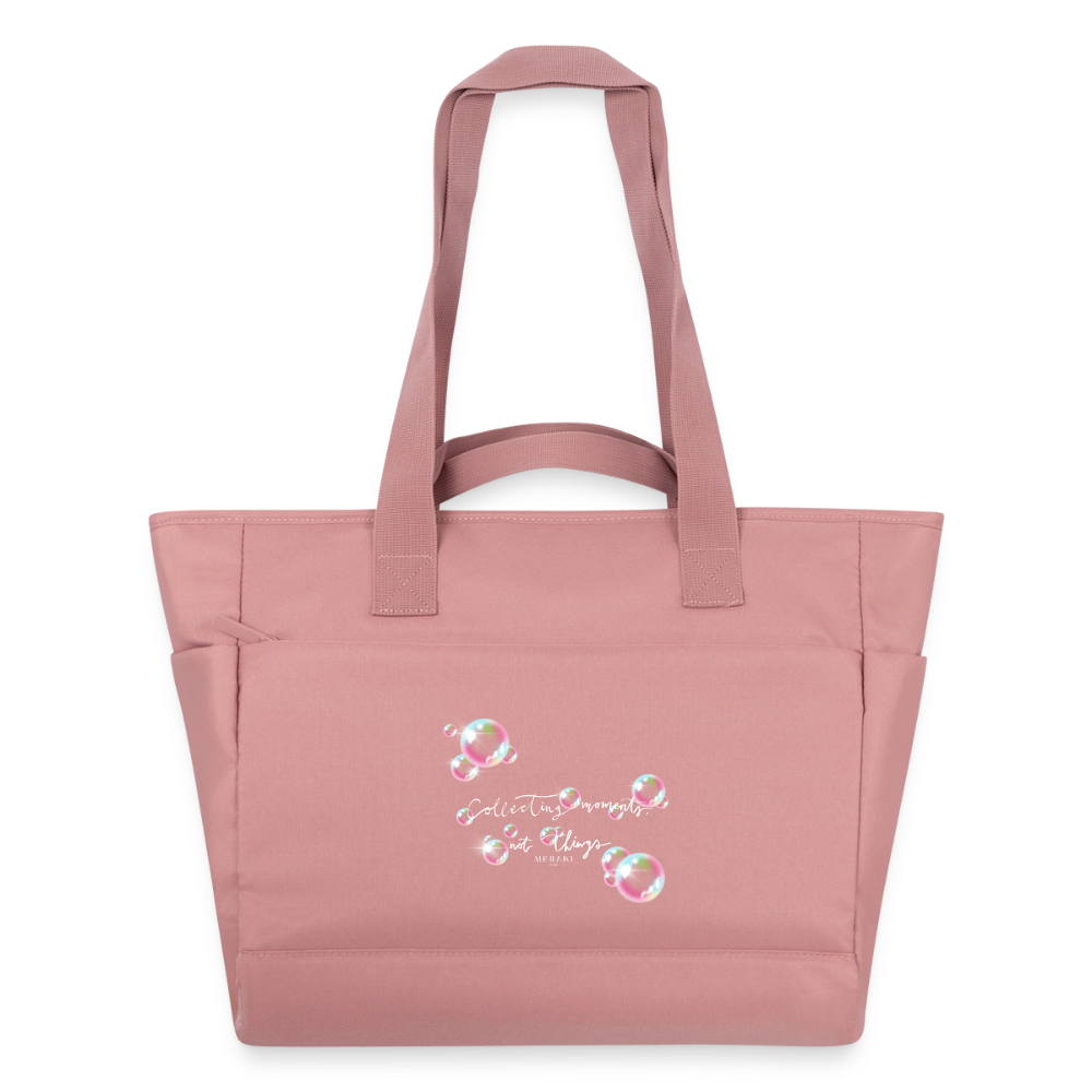 Wasserabweisende Padded Bag - Altrosa