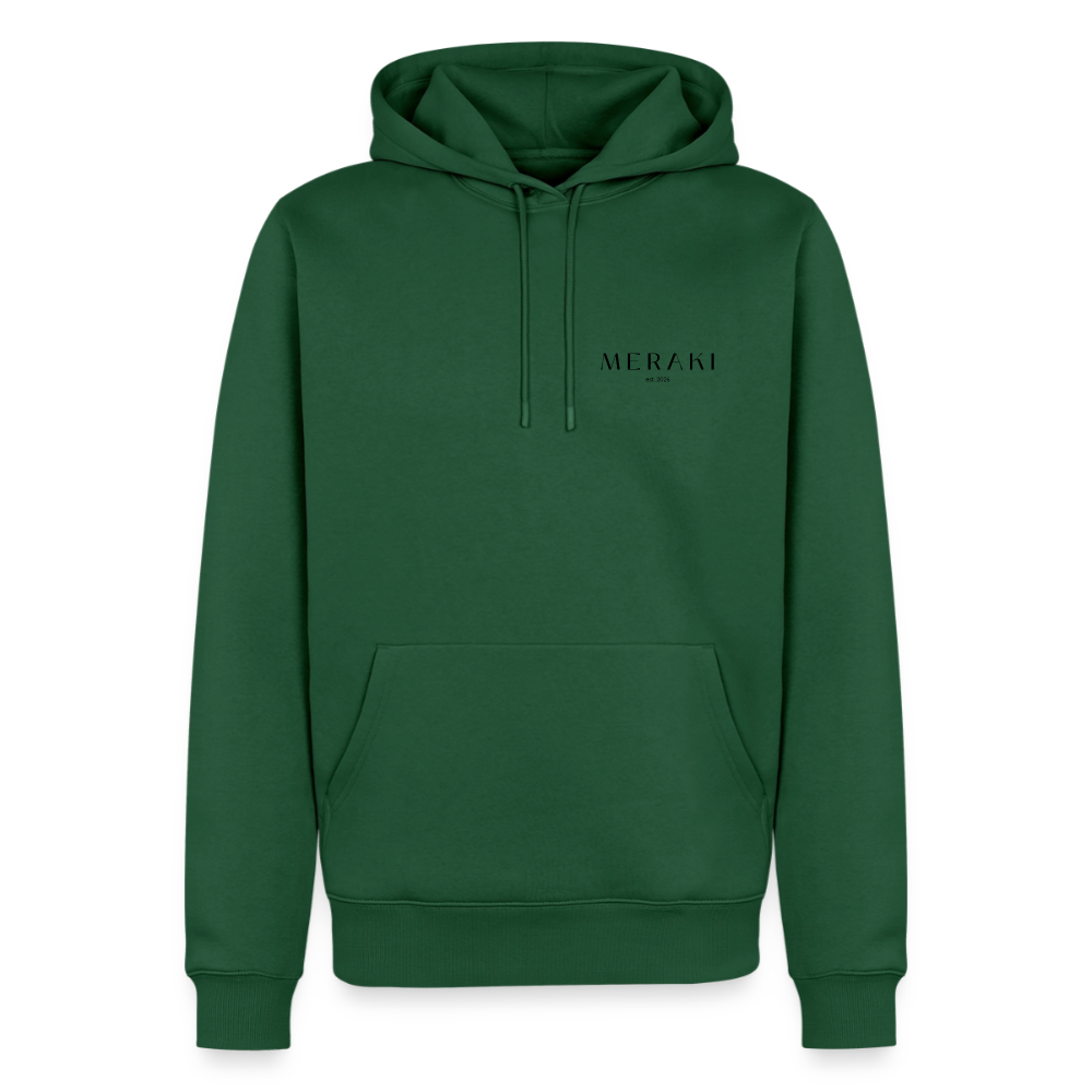 Männer Premium Hoodie - Flaschengrün