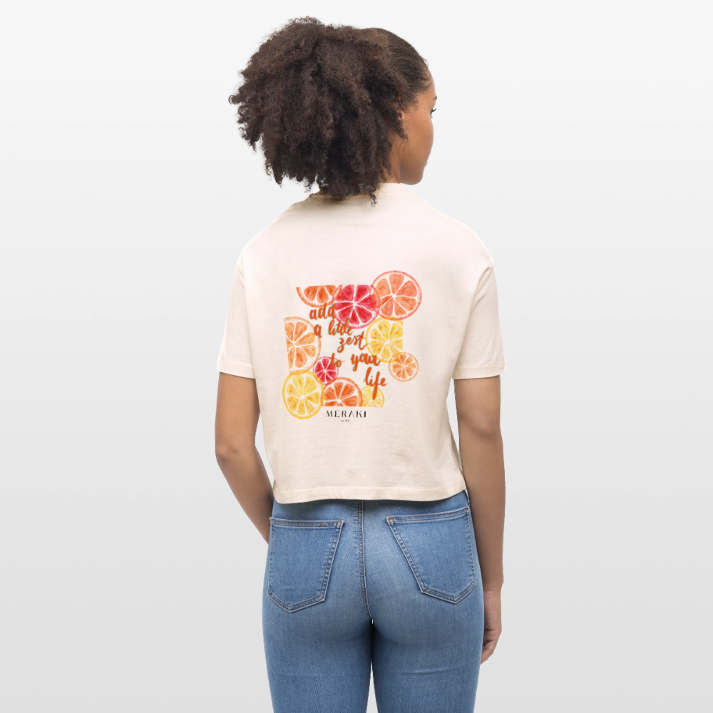 Stanley/Stella Frauen Boxy Bio-T-Shirt Nova - Natur