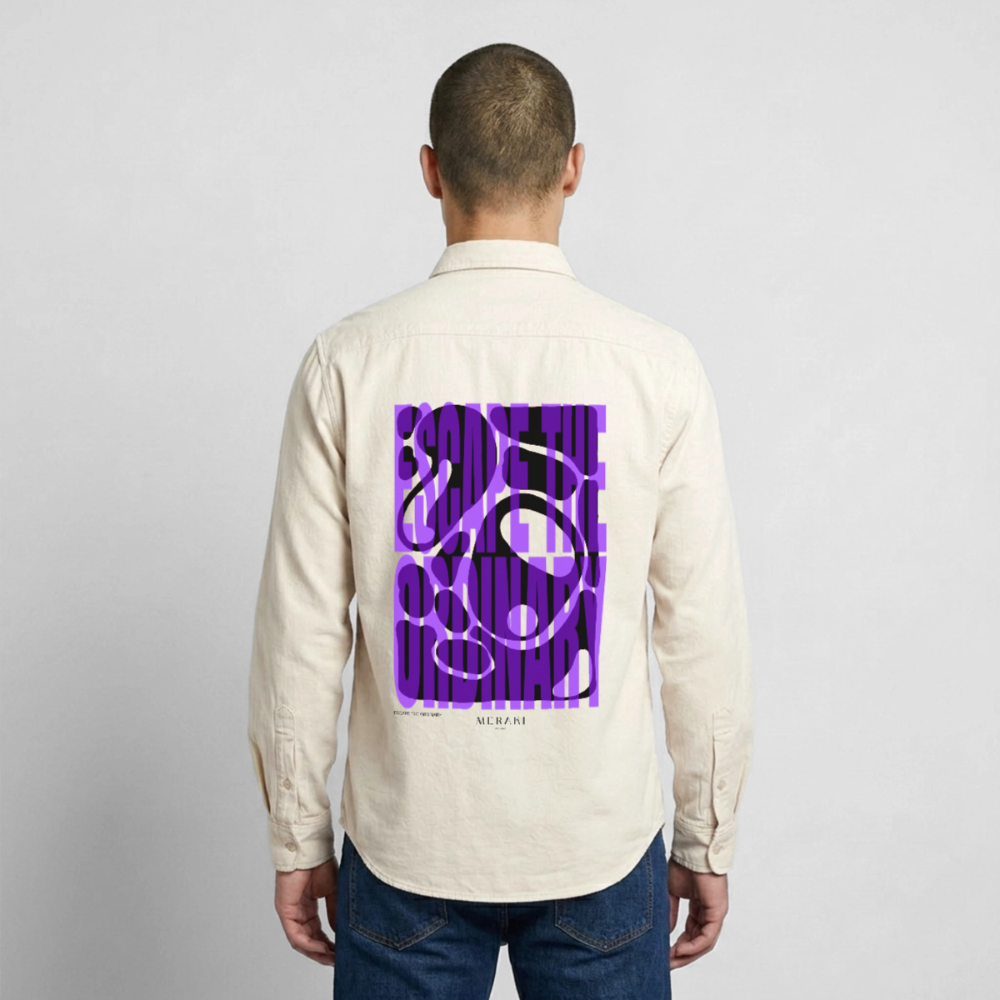 Relaxed Fit Bio Hemd - Natur