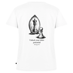 Frauen Bio-T-Shirt mit V-Ausschnitt von Stanley & Stella - Weiß