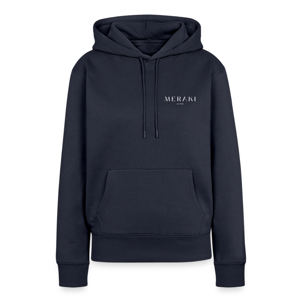 Frauen Premium Hoodie - Navy