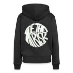 Frauen Premium Hoodie - Anthrazit meliert